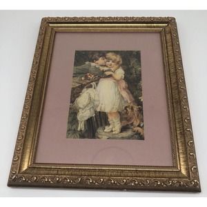 Over The Garden Wall Picture By Frederick Morgan 1852- 1927 Art Painting Den